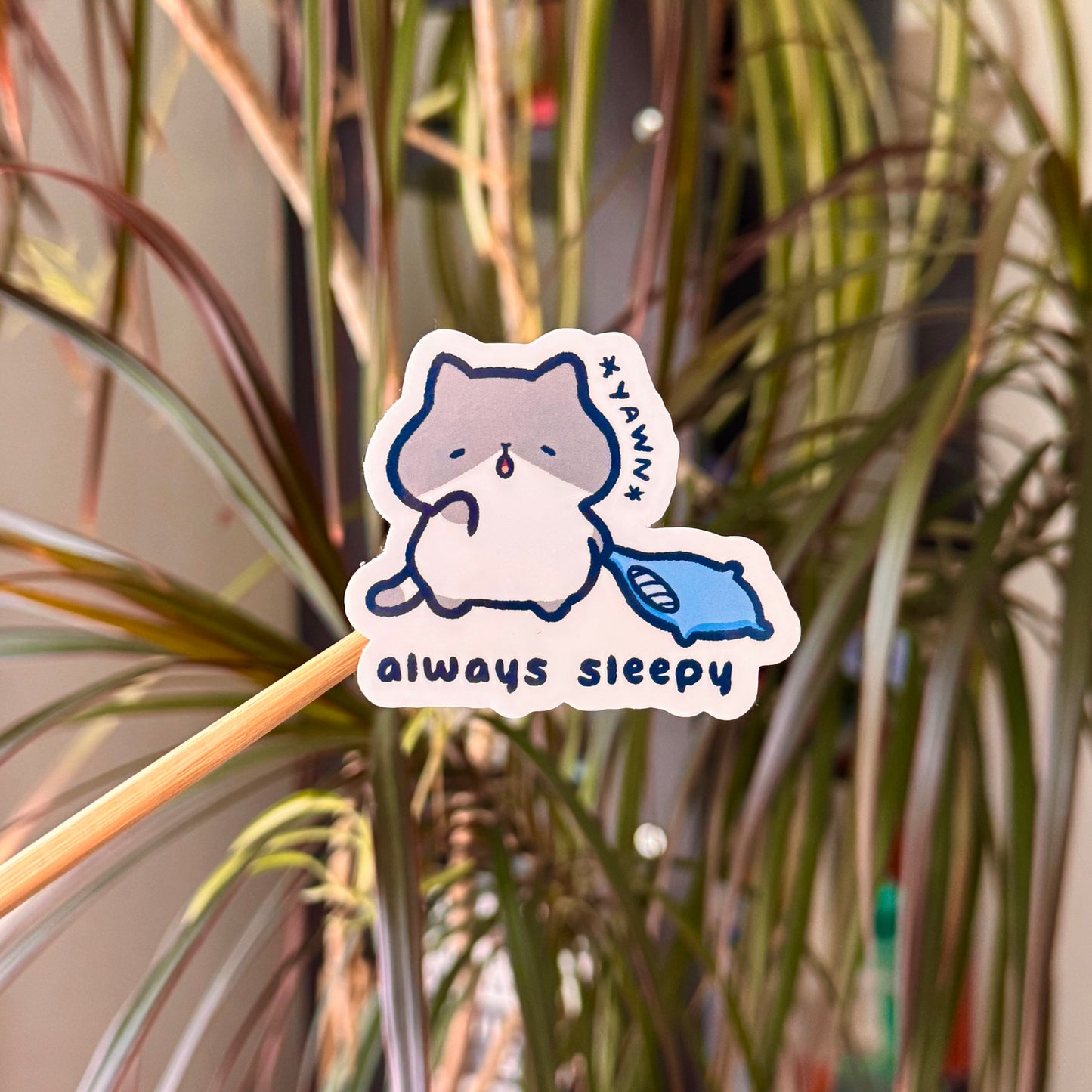 Always Sleepy Sticker
