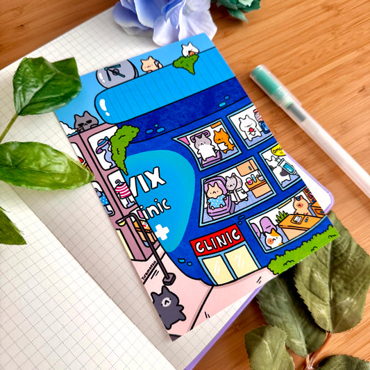 Vicks Clinic Art Print