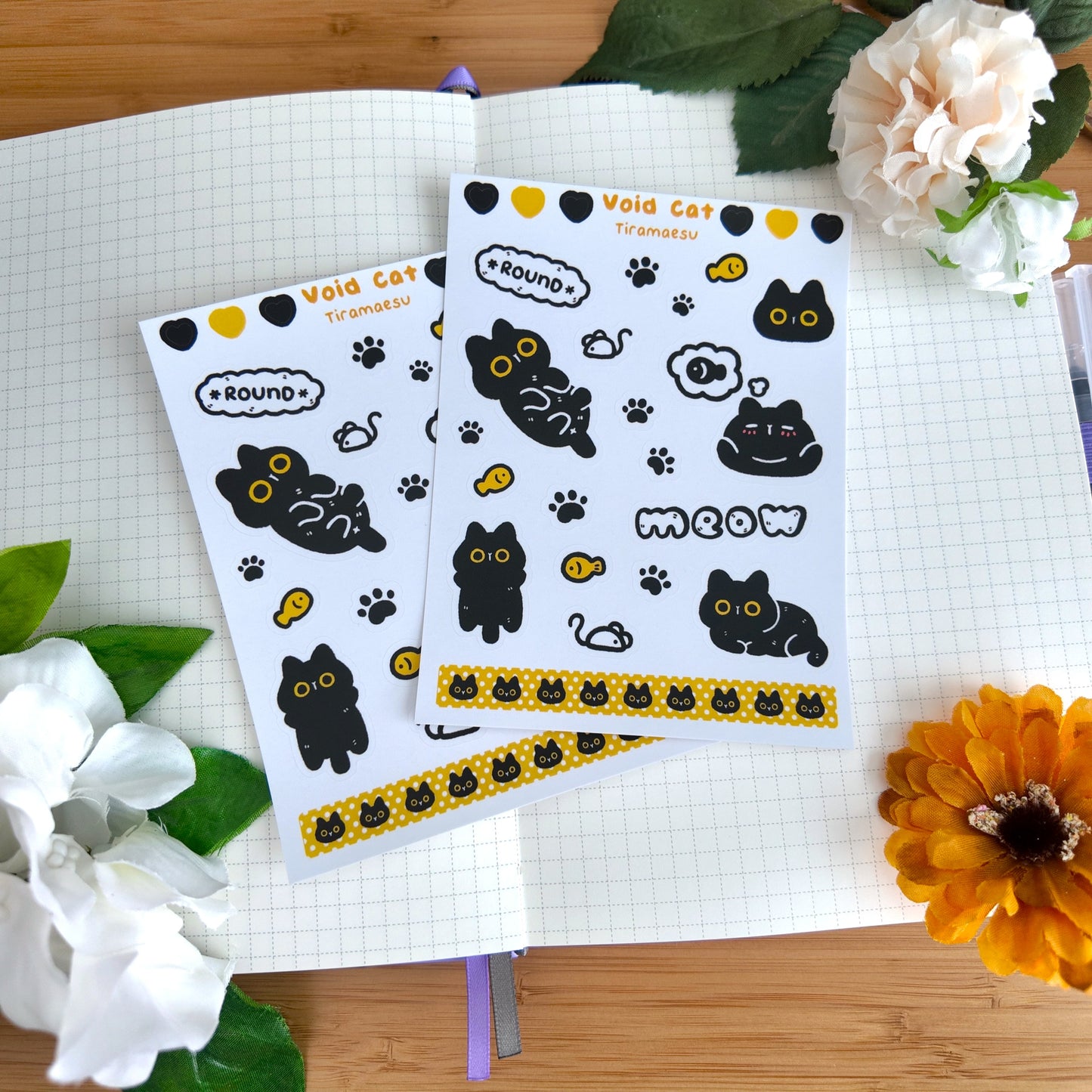 Void Cat Sticker Sheet