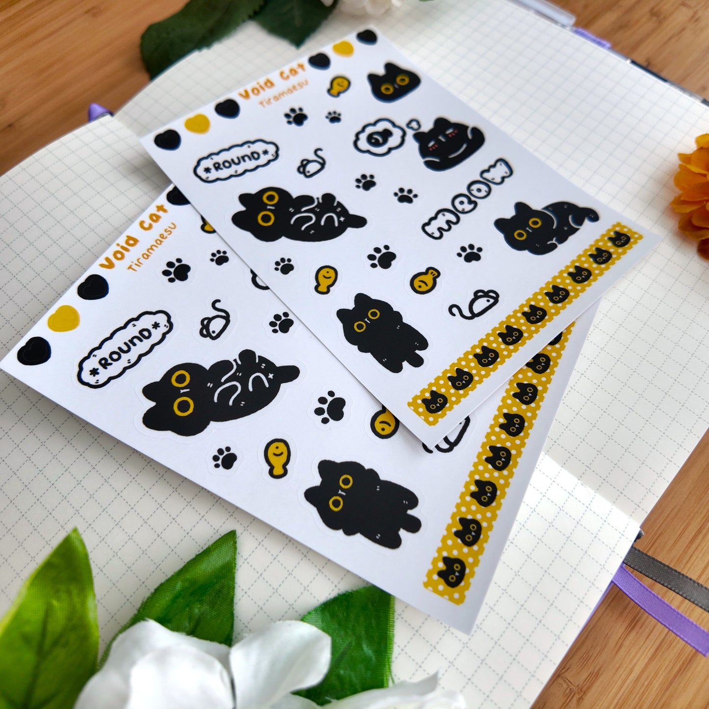 Void Cat Sticker Sheet