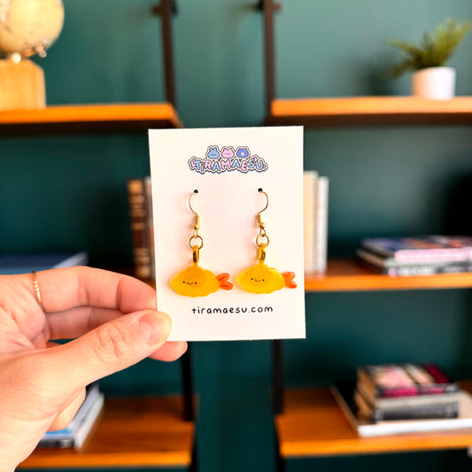 Shrimp Tempura Earrings