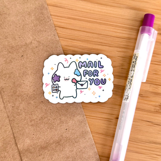 Mail For You Holographic Sticker