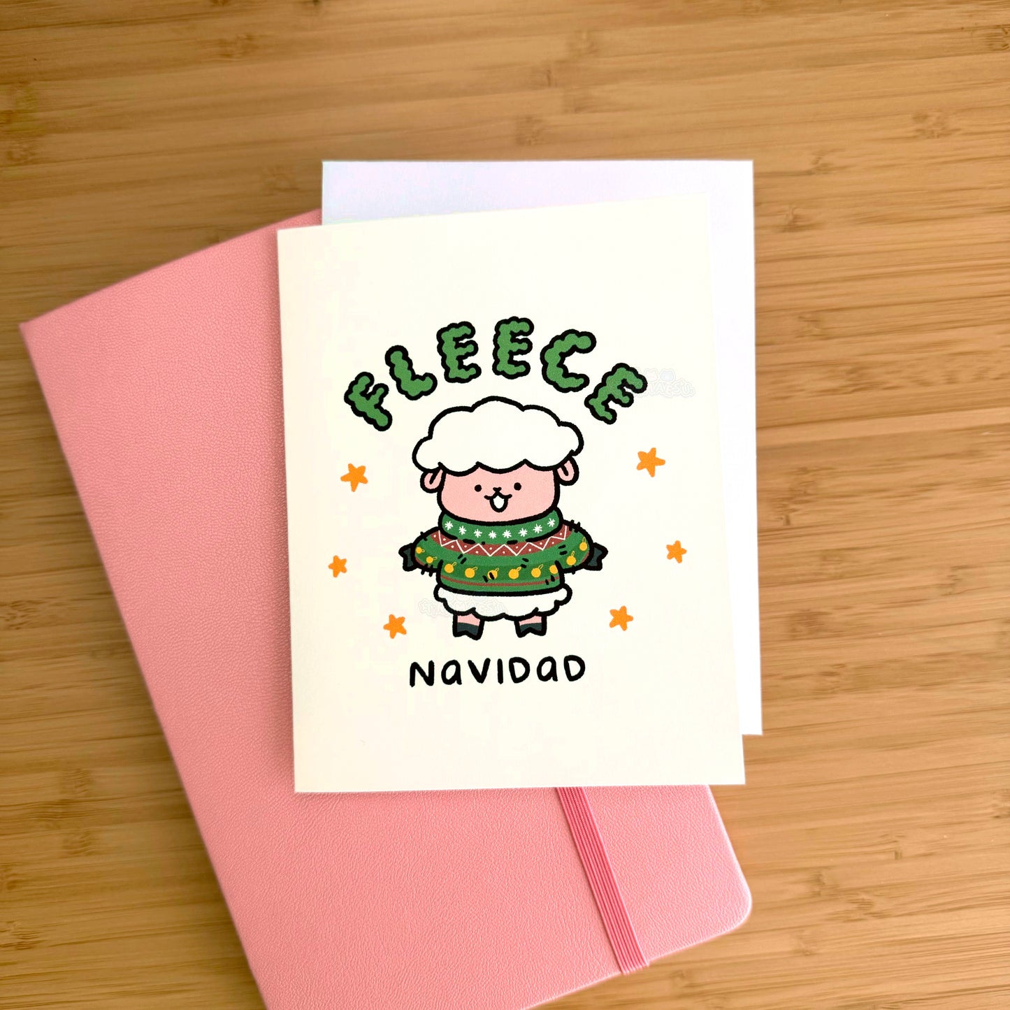 Fleece Navidad Greeting Card