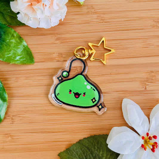MapleStory Green Slime Keychain