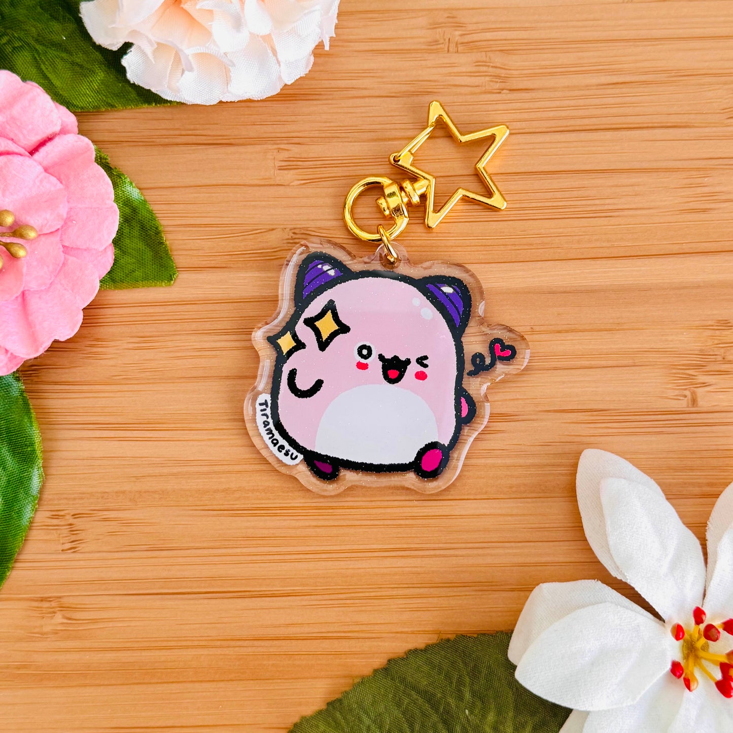 MapleStory Pink Bean Keychain