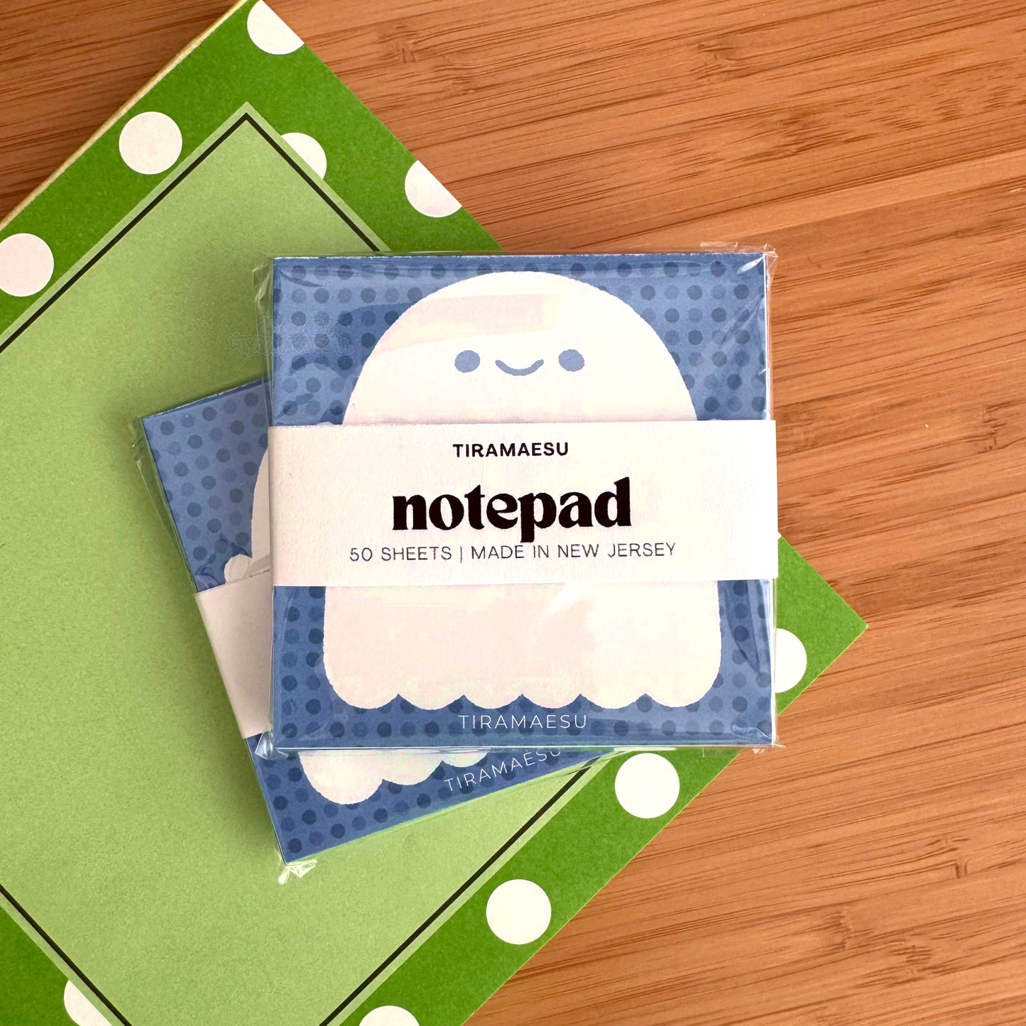 Ghostie Square Notepad