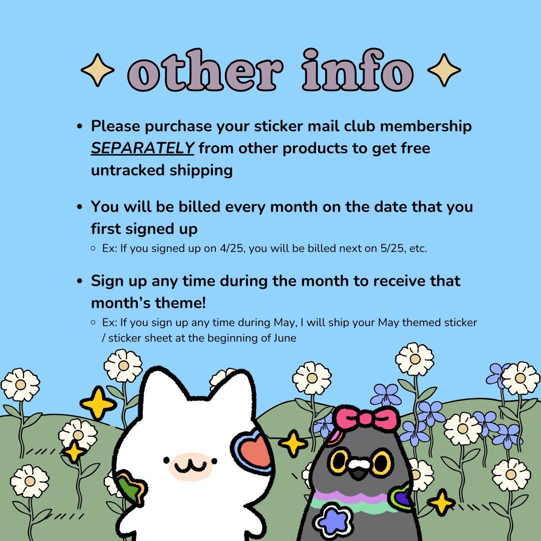 Sticker Mail Club