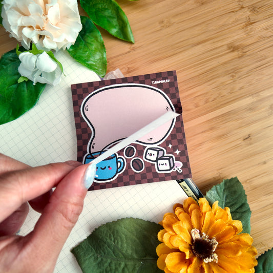 Coffee Time Sticky Notes