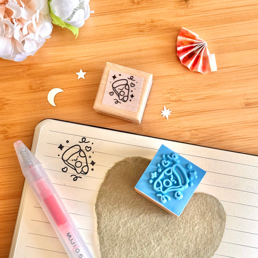 Pizza Wooden Stamp