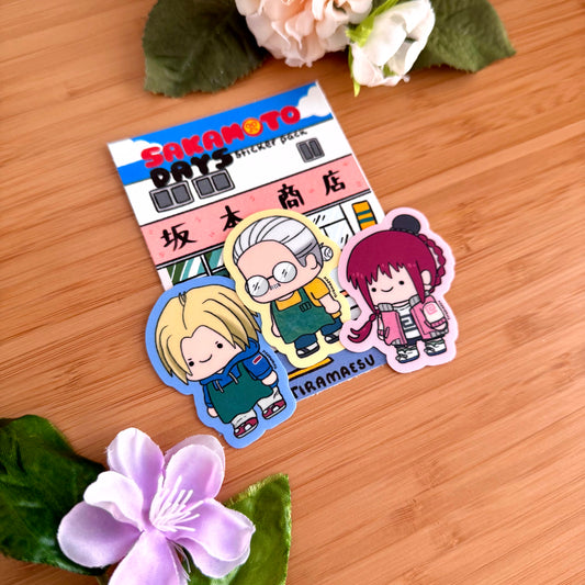 Sakamoto Days Sticker Pack