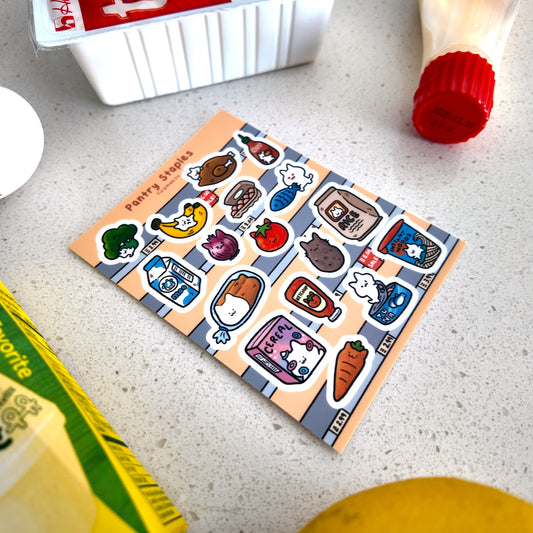 Pantry Staples Sticker Sheet