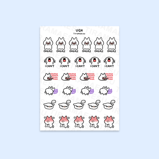 UGH Planner Stickers