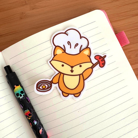 BBQ Fox Sticker