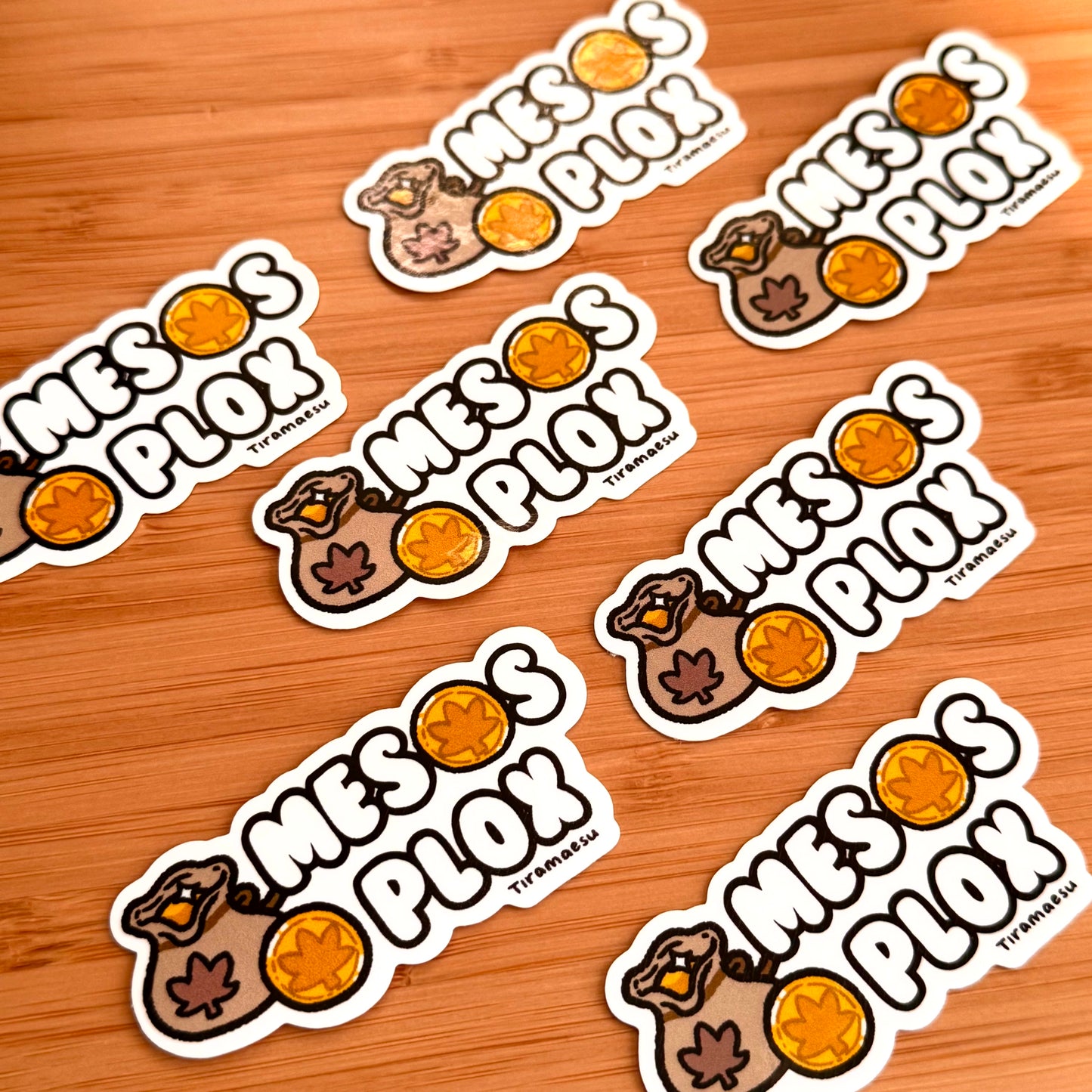 MapleStory Mesos Pl0x Sticker