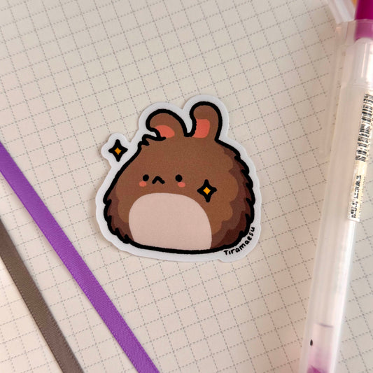 MapleStory Brown Sand Bunny Sticker