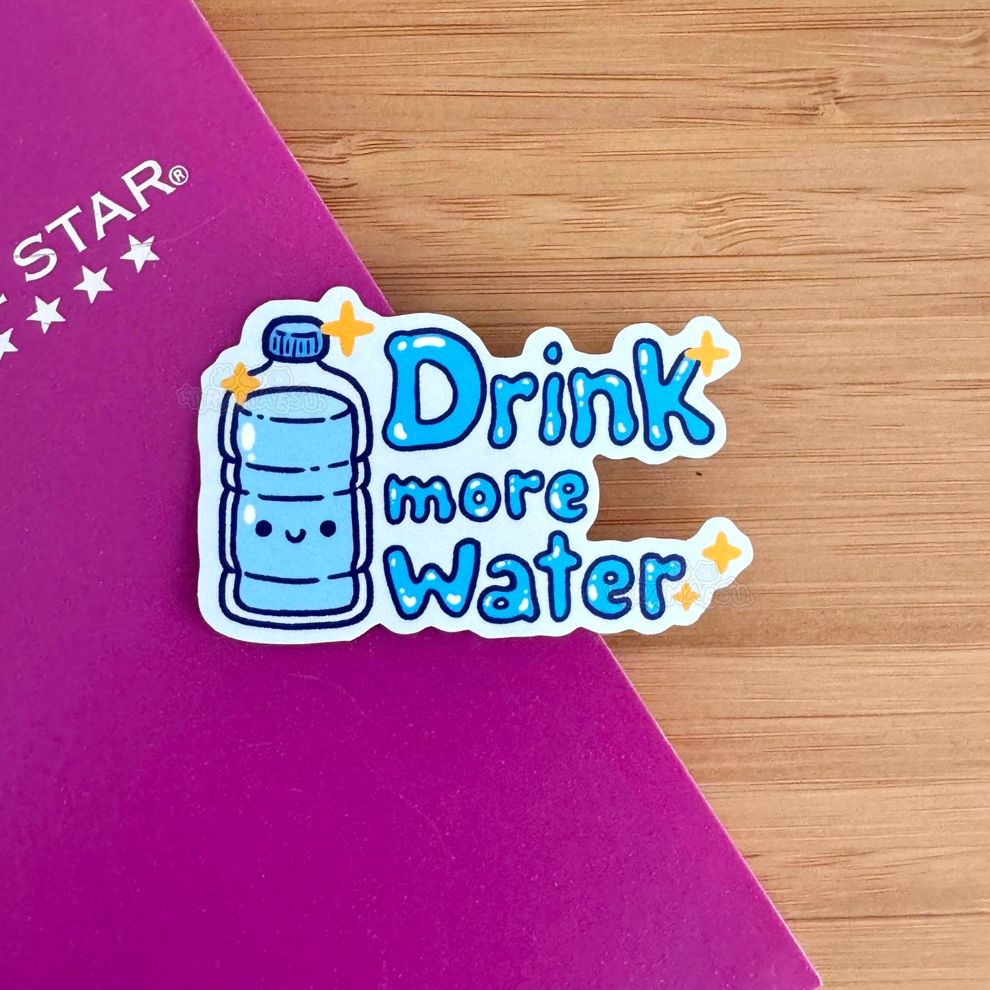 Drink More Water Sticker