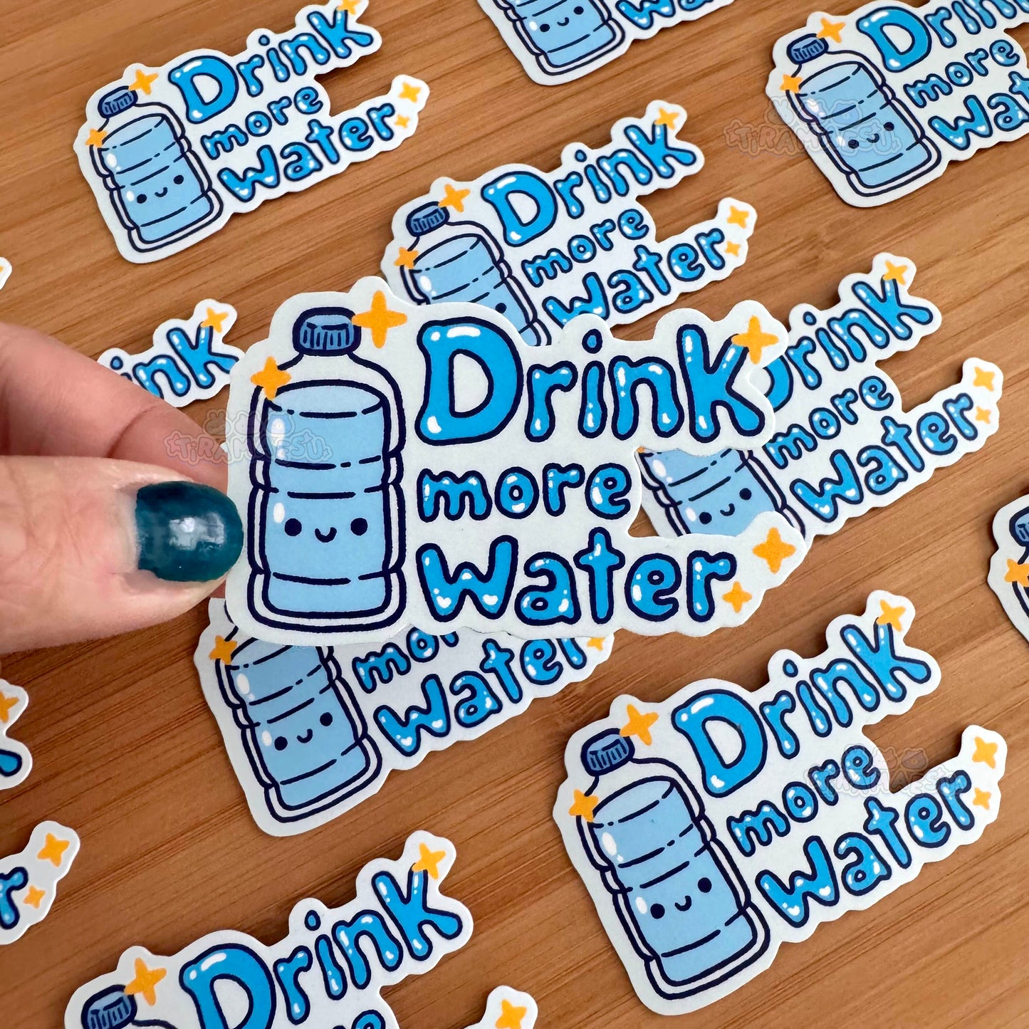 Drink More Water Sticker