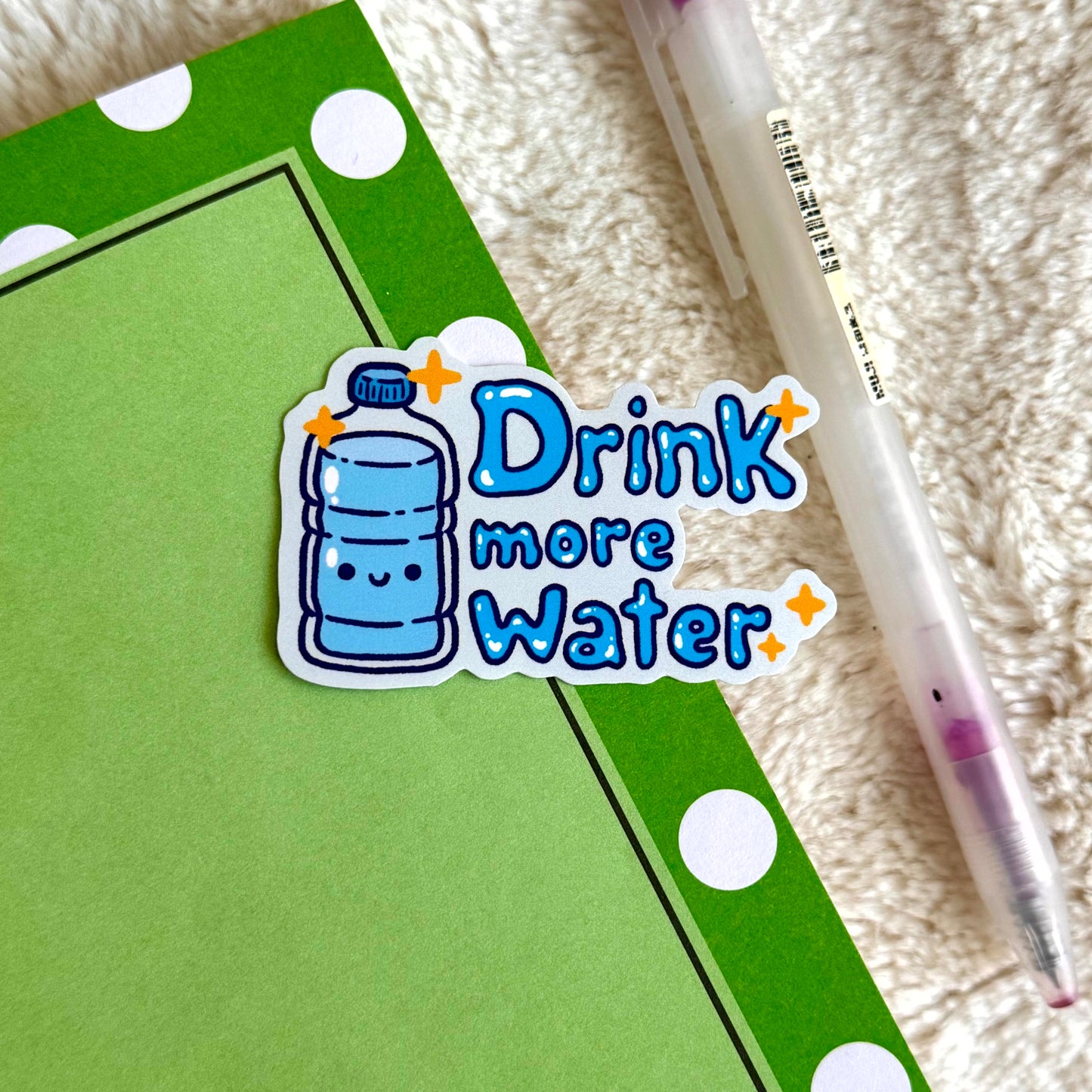 Drink More Water Sticker