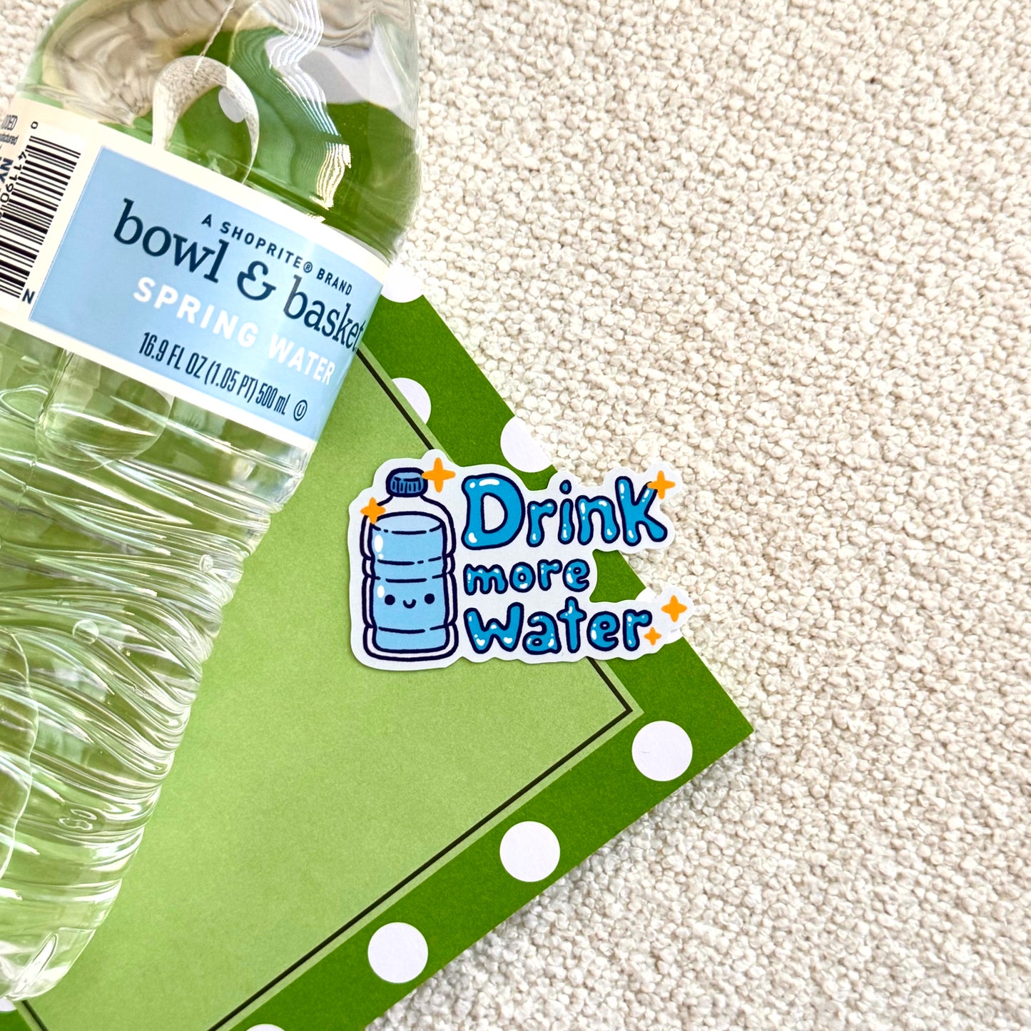 Drink More Water Sticker