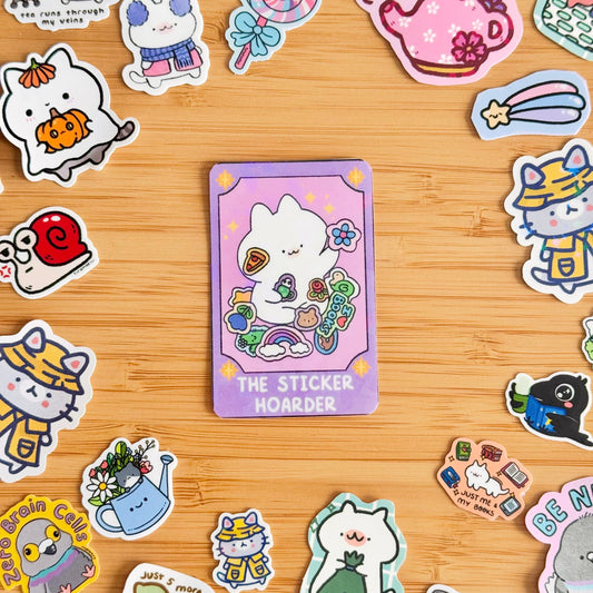 The Sticker Hoarder Sticker