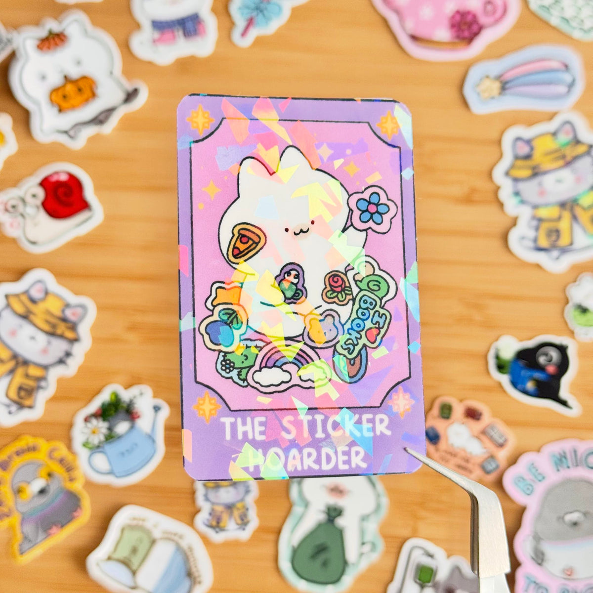 The Sticker Hoarder Sticker