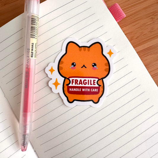 Fragile Handle With Care Sticker