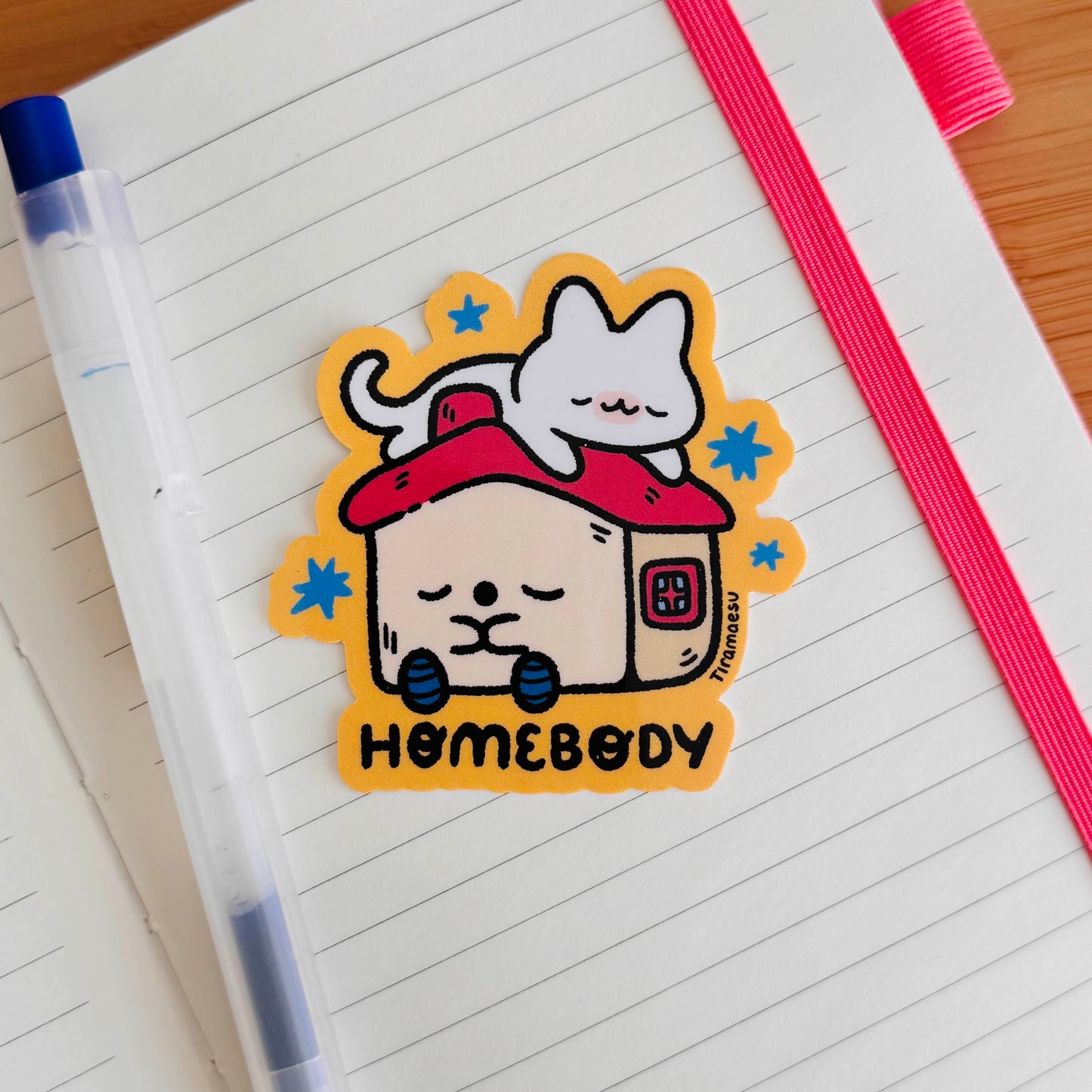 Homebody Sticker