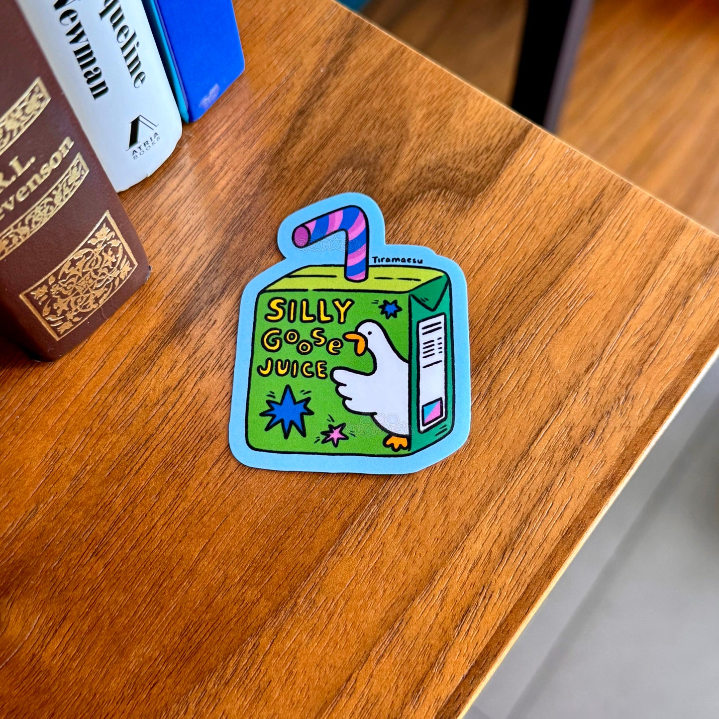 Silly Goose Juice Sticker