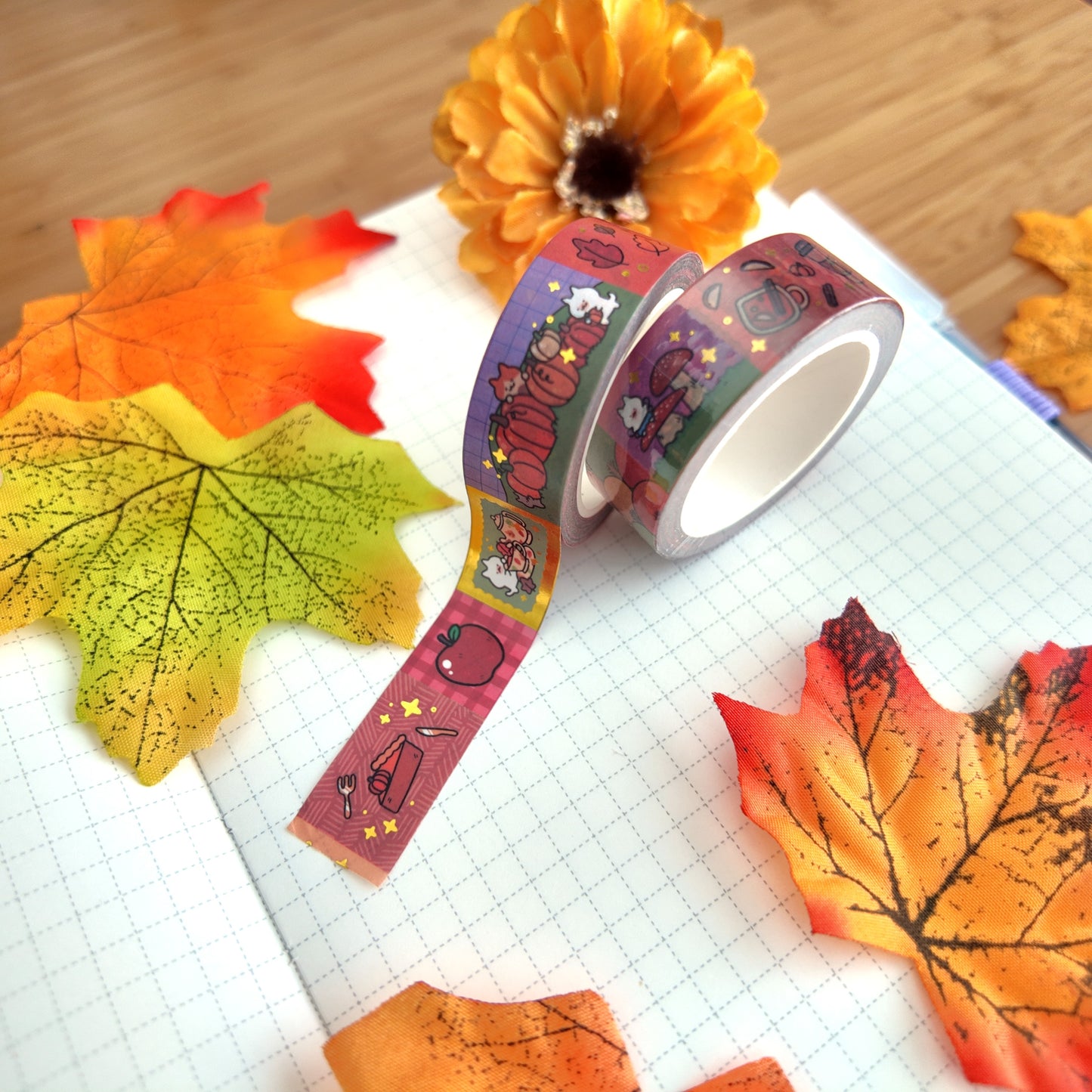 Fall Activities Washi Tape