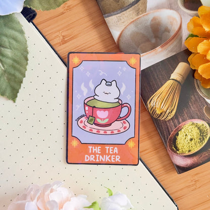 The Tea Drinker Sticker