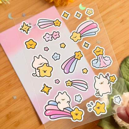Shooting Stars Sticker Sheet