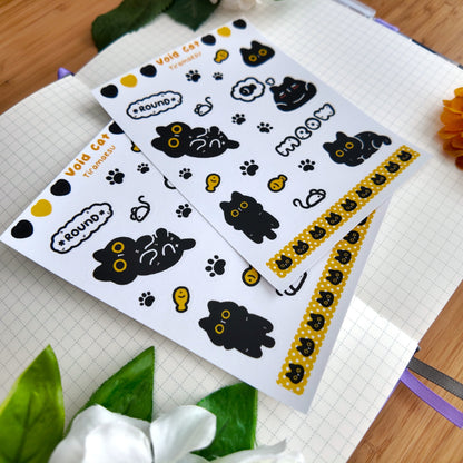 Void Cat Sticker Sheet