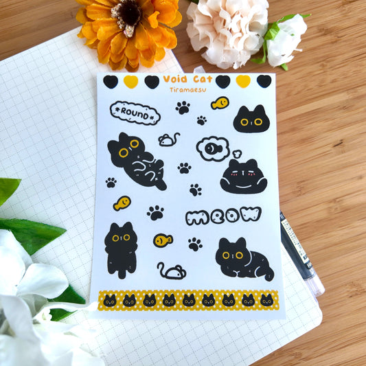 Void Cat Sticker Sheet