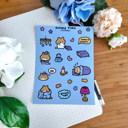 Sleepy Time Sticker Sheet