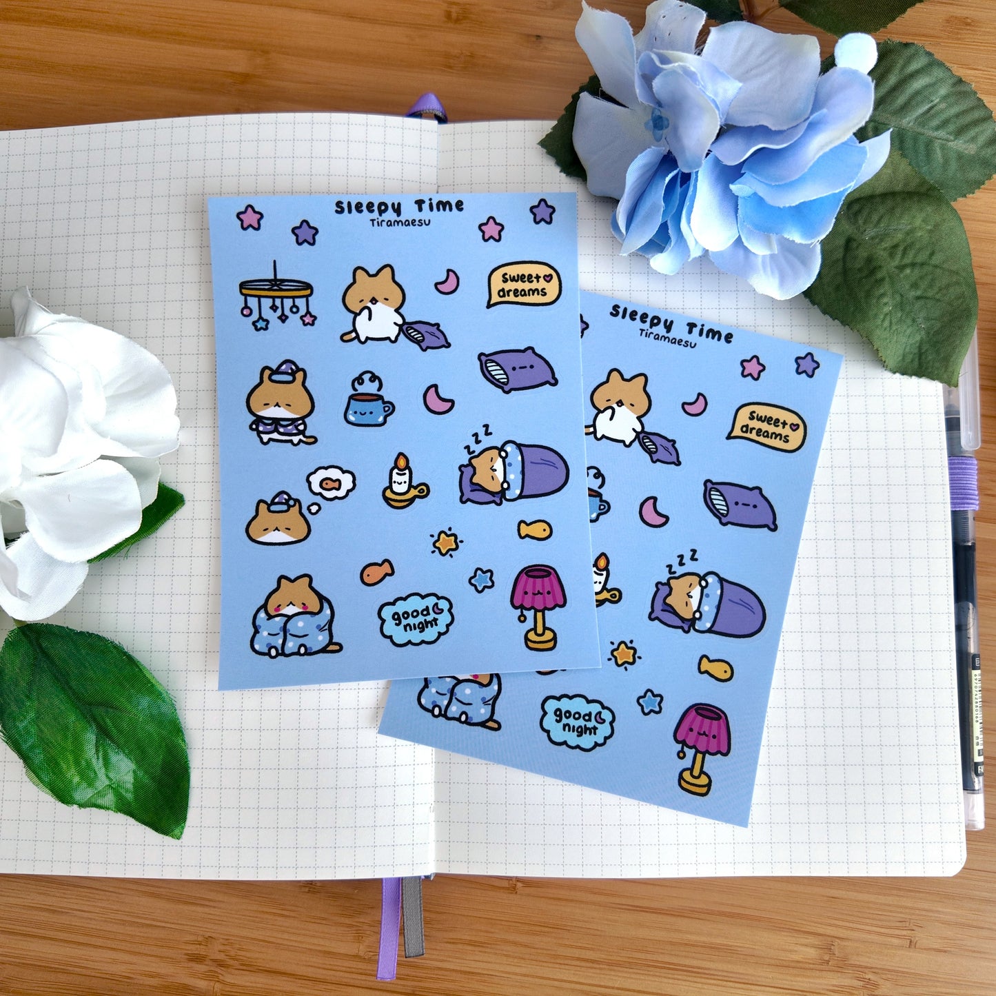 Sleepy Time Sticker Sheet