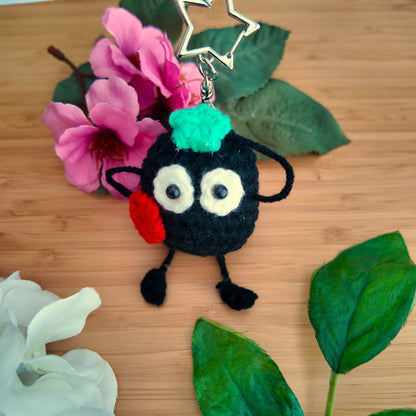 Soot Sprites Crochet Plush Keychain