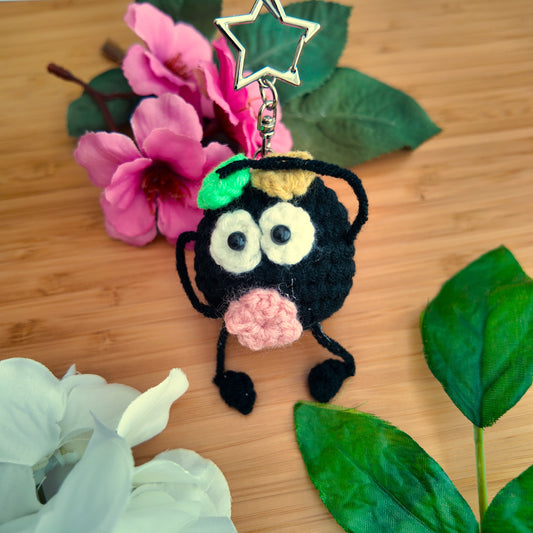 Soot Sprites Crochet Plush Keychain