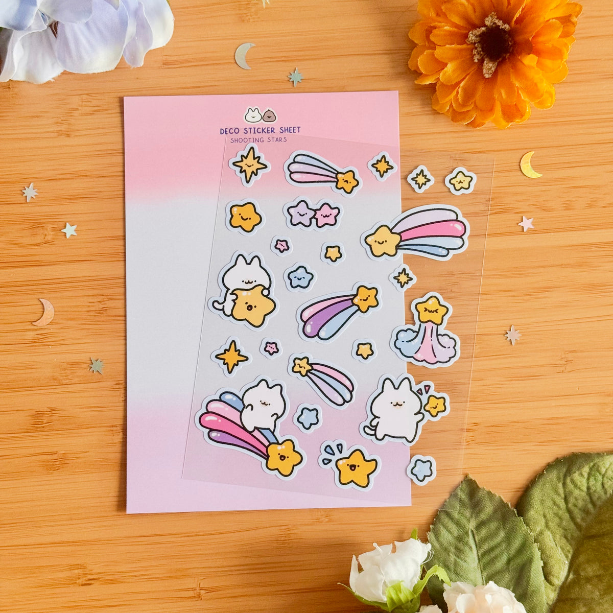 Shooting Stars Sticker Sheet