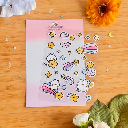 Shooting Stars Sticker Sheet