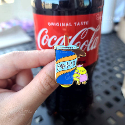 Popsi Soda Enamel Pin