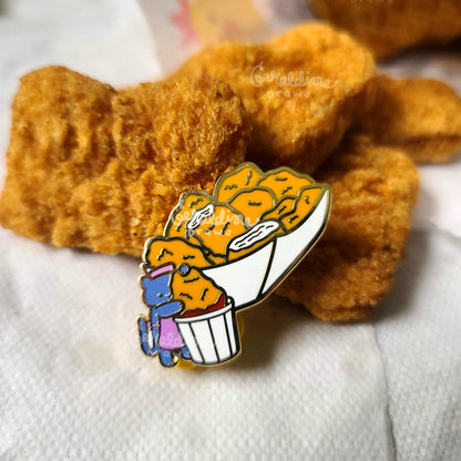 Nuggets Enamel Pin