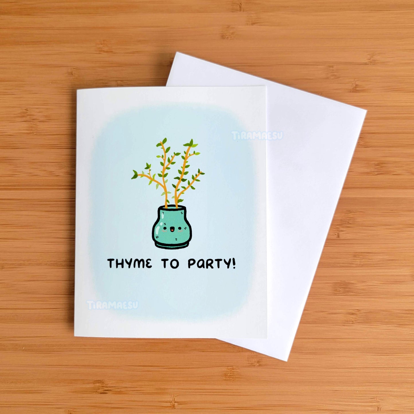 Thyme to Party Greeting Card