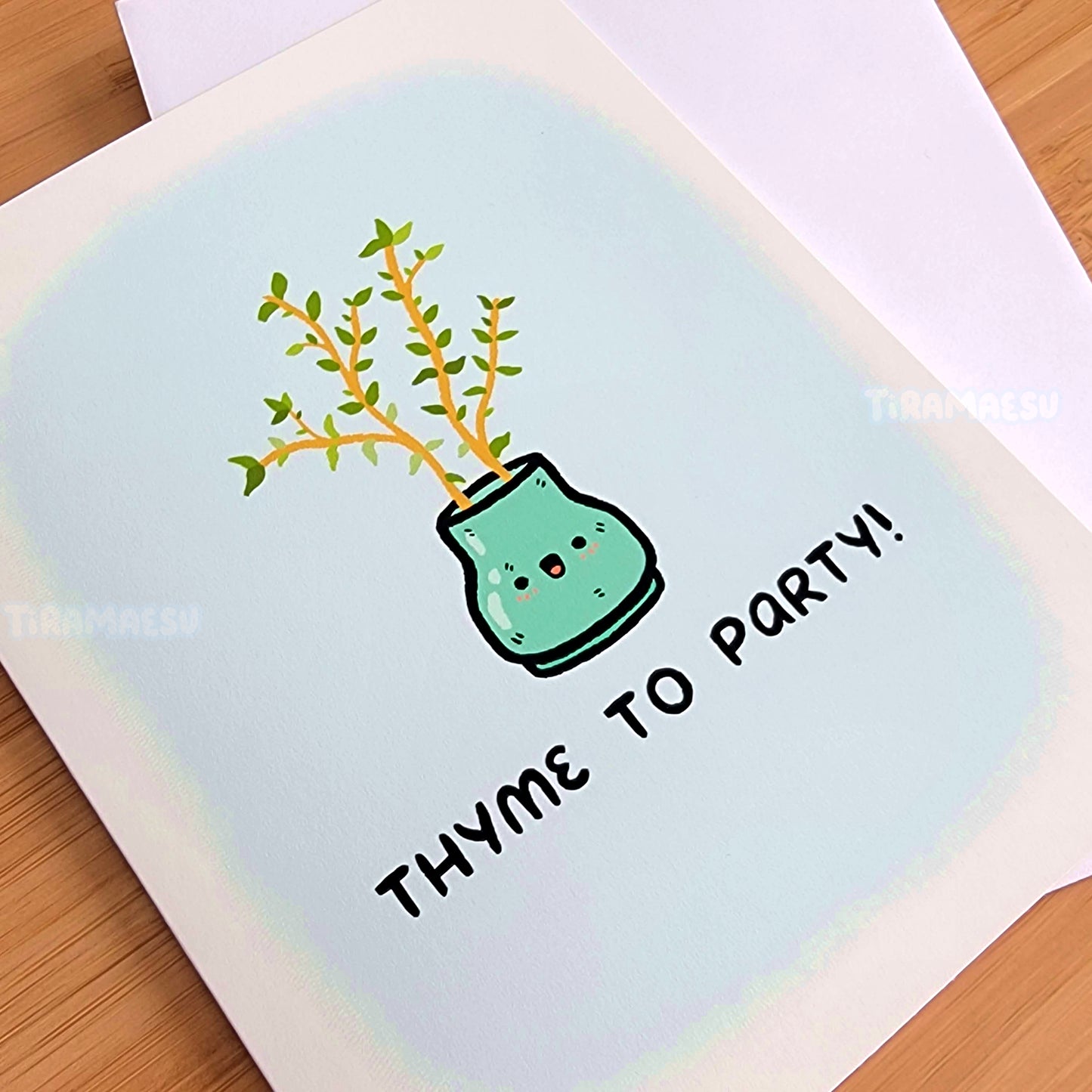 Thyme to Party Greeting Card