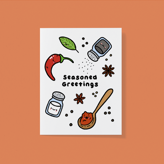 Seasoned Greetings Greeting Card