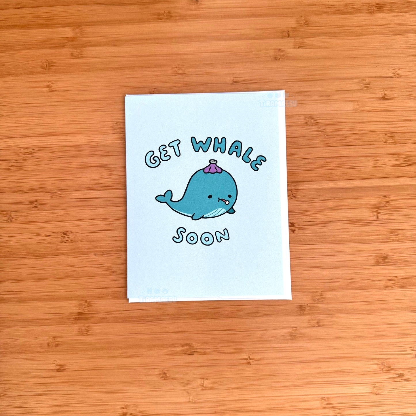 Get Whale Soon Greeting Card