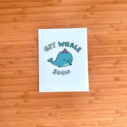 Get Whale Soon Greeting Card