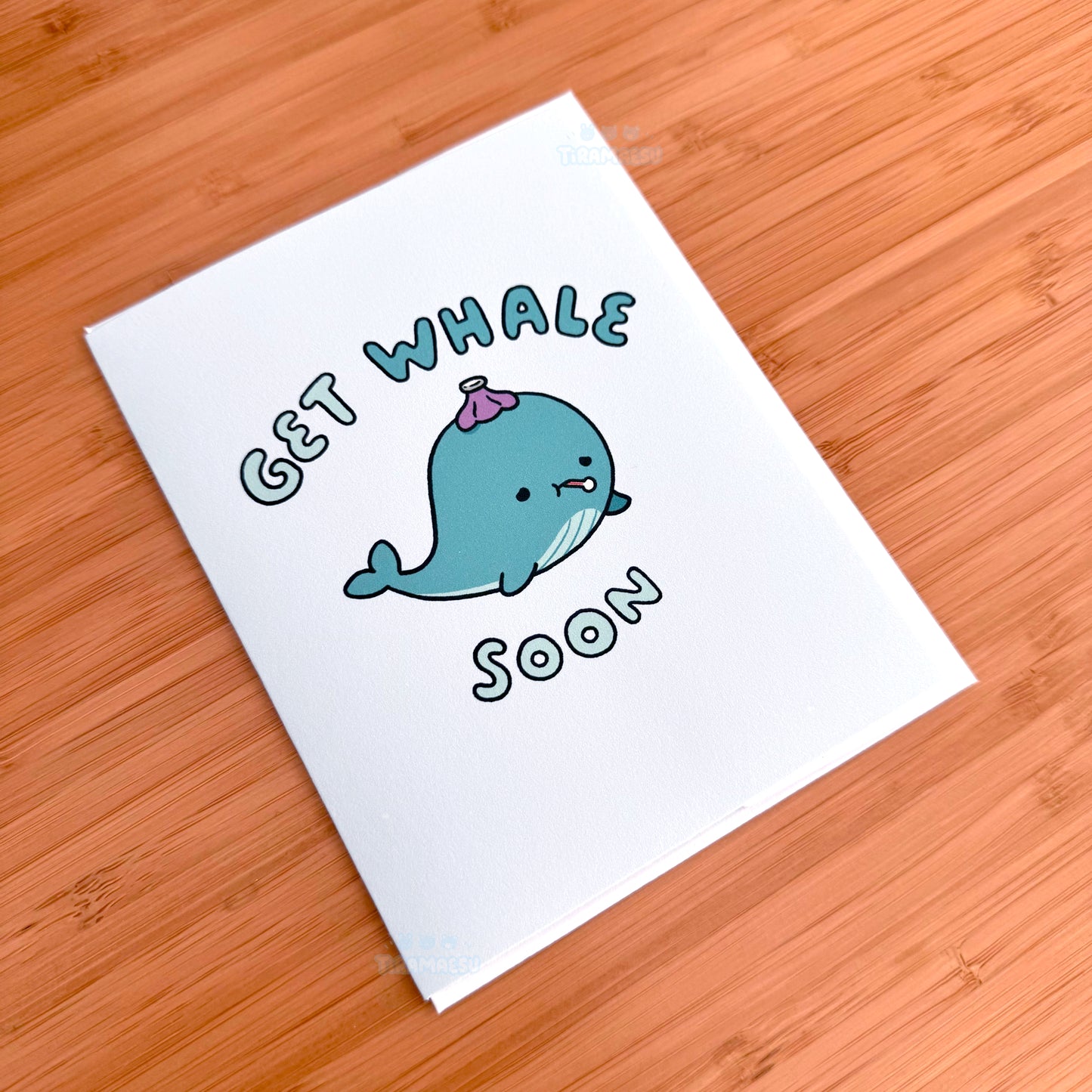 Get Whale Soon Greeting Card