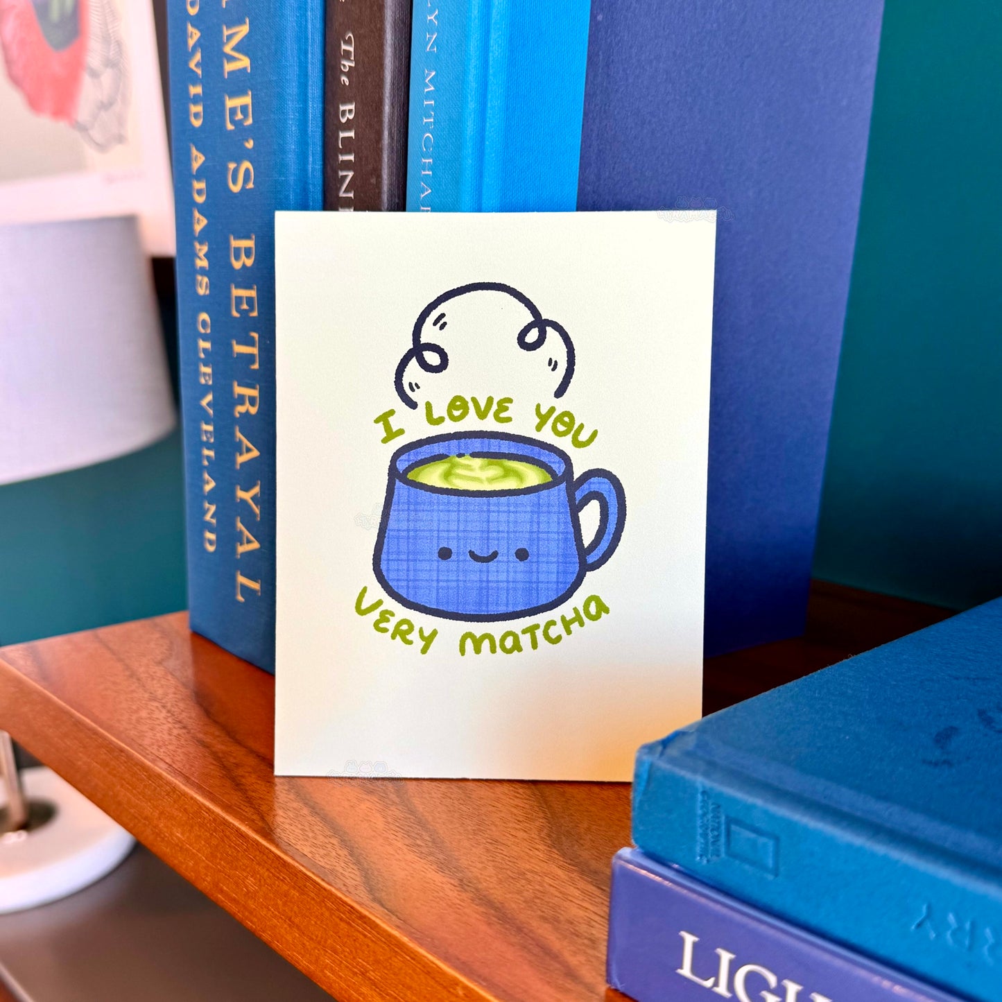 I Love You Very Matcha Greeting Card