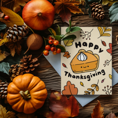 Happy Thanksgiving Greeting Card