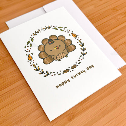 Happy Turkey Day Greeting Card